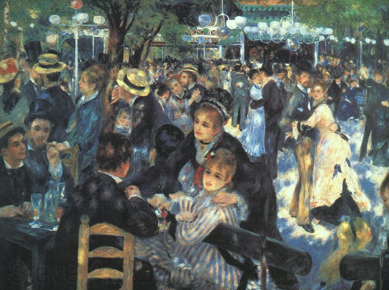 Pierre Renoir The Ball at the Moulin  de la Galette Norge oil painting art
